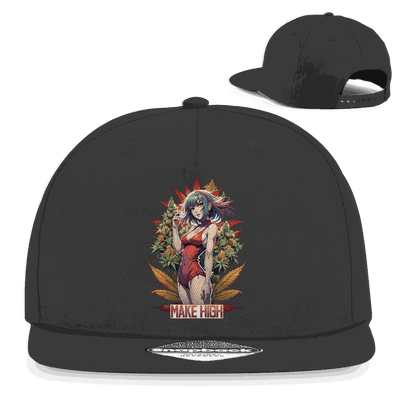 Snapback Rapper Cap - Make High | Division420®