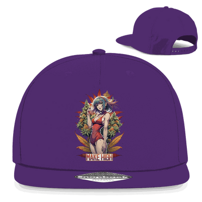 Snapback Rapper Cap - Make High | Division420®