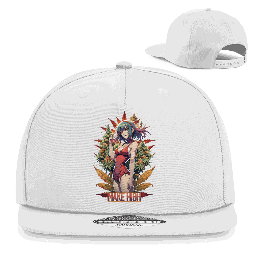 Snapback Rapper Cap - Make High | Division420®