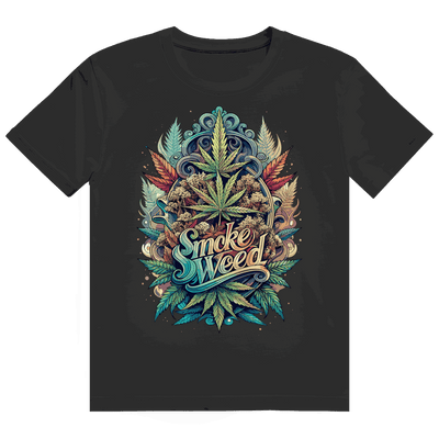 Heavy Cotton T-Shirt - Smoke Weed | Division420®