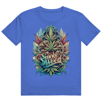 Heavy Cotton T-Shirt - Smoke Weed | Division420®