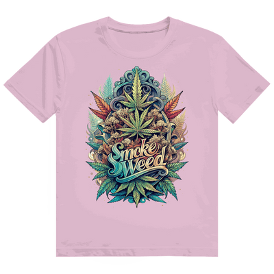 Heavy Cotton T-Shirt - Smoke Weed | Division420®