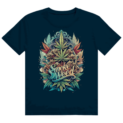 Heavy Cotton T-Shirt - Smoke Weed | Division420®