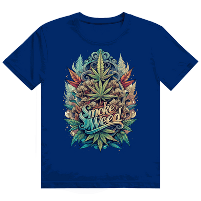 Heavy Cotton T-Shirt - Smoke Weed | Division420®