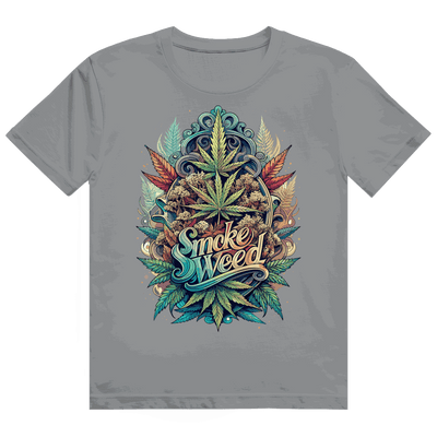 Heavy Cotton T-Shirt - Smoke Weed | Division420®