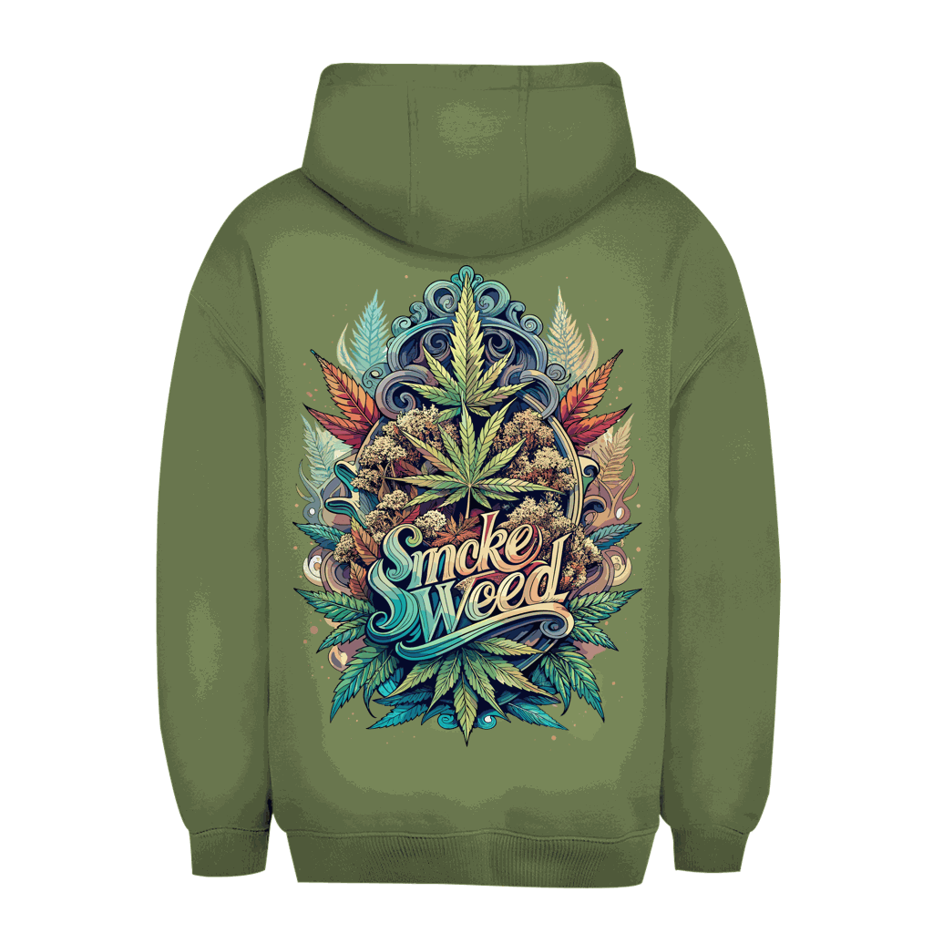 Unisex Oversize Hoodie - Smoke Weed | Division420®