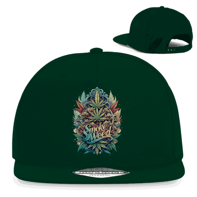 Snapback Rapper Cap - Smoke Weed | Division420®