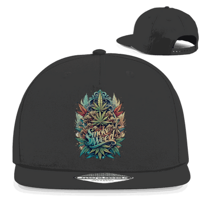 Snapback Rapper Cap - Smoke Weed | Division420®