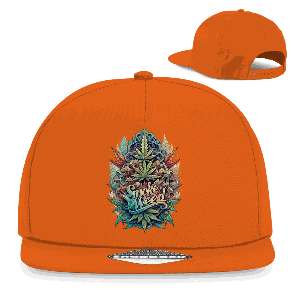 Snapback Rapper Cap - Smoke Weed | Division420®