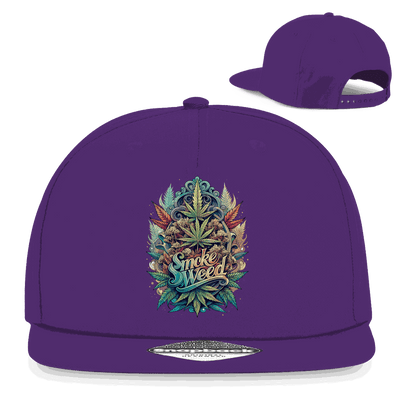 Snapback Rapper Cap - Smoke Weed | Division420®