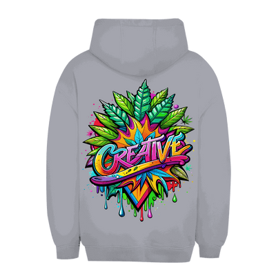 Unisex Oversize Hoodie von Division420 in modernem urbanem Stil mit Kapuze und Kängurutasche