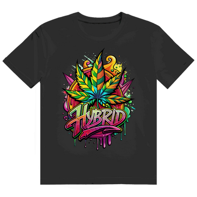 Heavy Cotton T-Shirt size chart with measurements for Division420 Hybrid model