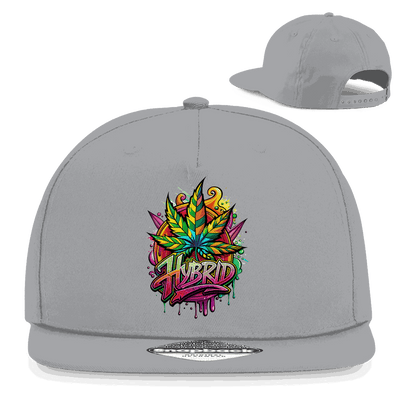 Division420 Snapback Cap Hybrid black 5-panel cotton twill streetwear hat with snapback closure