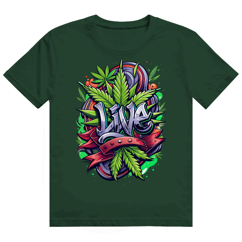 Heavy Cotton T-Shirt - Live | Division420®