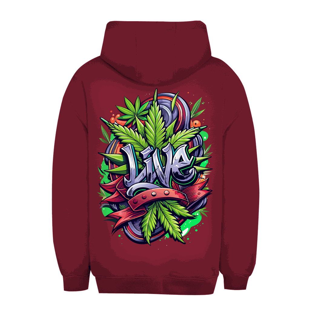 Unisex Oversize Hoodie - Live | Division420®