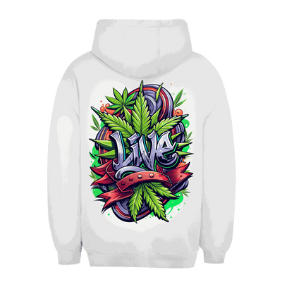 Unisex Oversize Hoodie von Division420 in urbanem Stil mit Kapuze und Kängurutasche