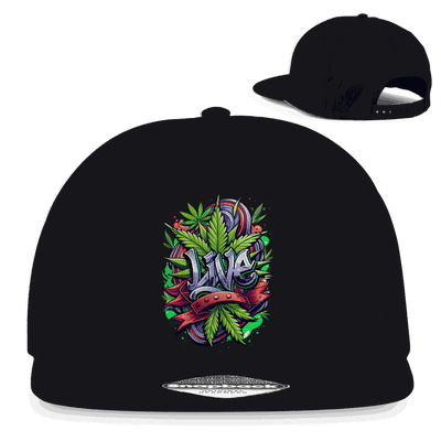Snapback Rapper Cap - Live  | Division420®