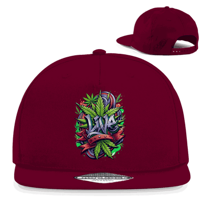 Snapback Rapper Cap - Live  | Division420®