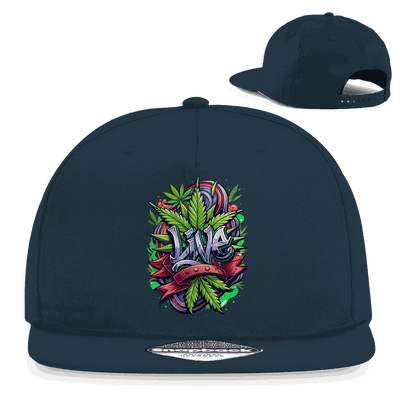 Snapback Rapper Cap - Live  | Division420®