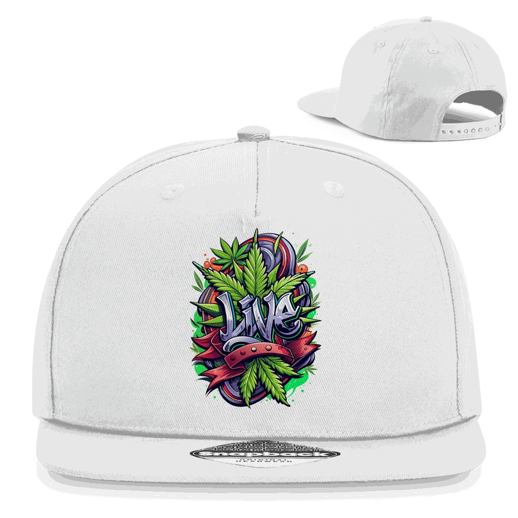 Snapback Rapper Cap - Live  | Division420®