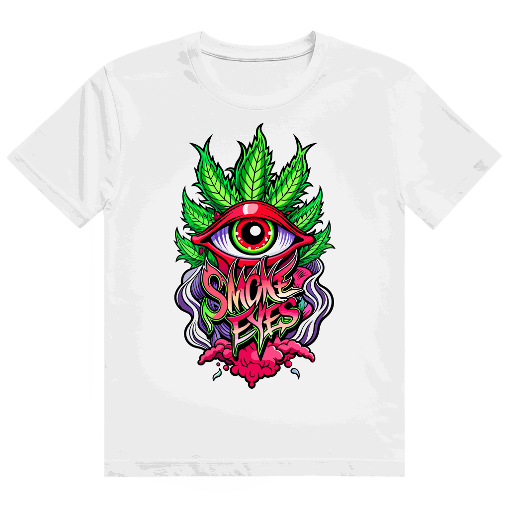 Heavy Cotton T-Shirt - Smoke Eyes | Division420®