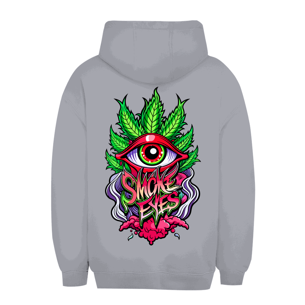 Division420 unisex oversize hoodie smoke eyes urban style comfortable quality cotton blend