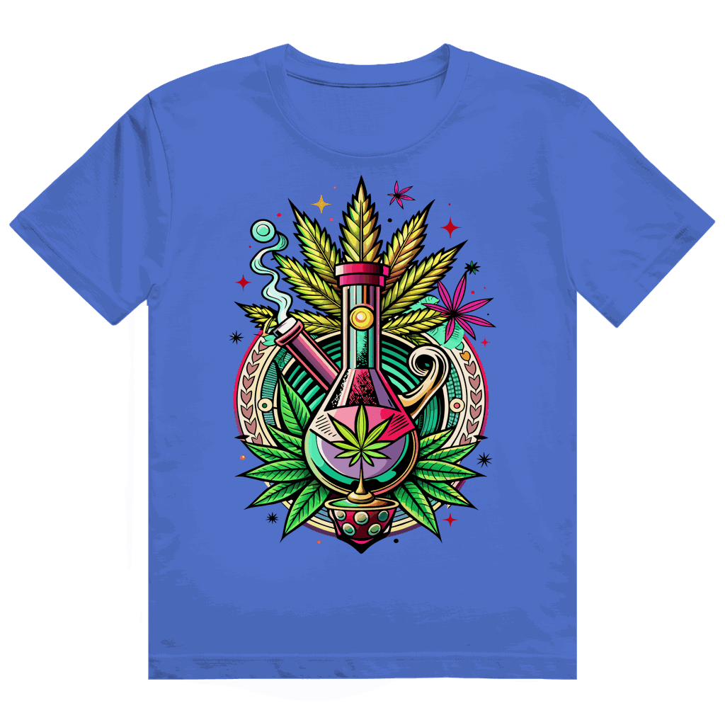 Heavy Cotton T-Shirt - Smoking Bong | Division420®