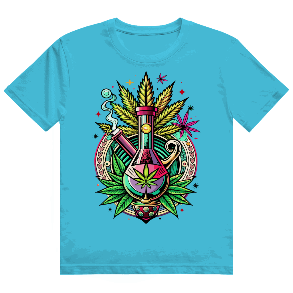 Heavy Cotton T-Shirt - Smoking Bong | Division420®