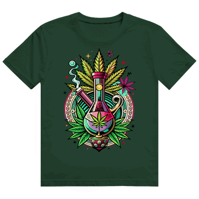 Heavy Cotton T-Shirt - Smoking Bong | Division420®