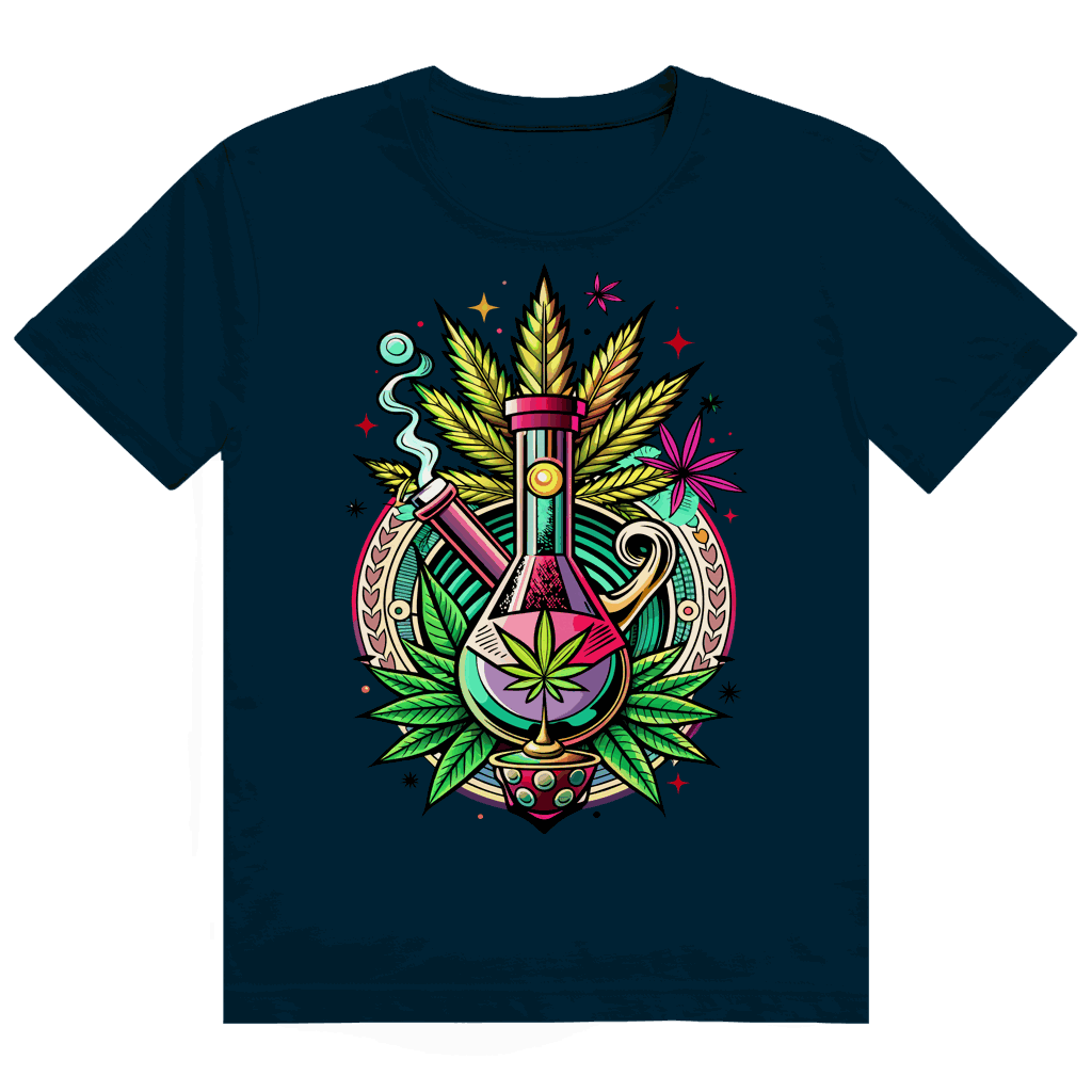 Heavy Cotton T-Shirt - Smoking Bong | Division420®