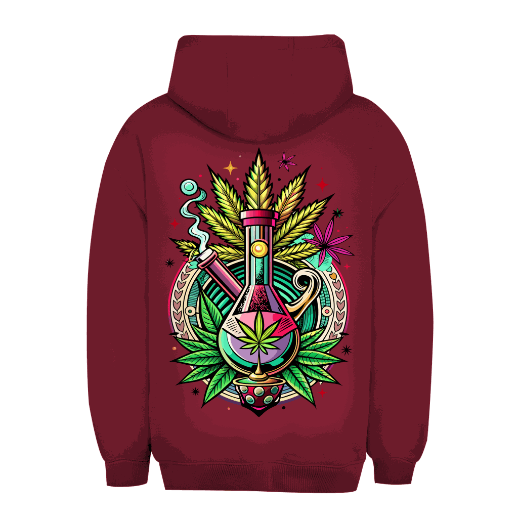 Unisex Oversize Hoodie - Smoking Bong | Division420®