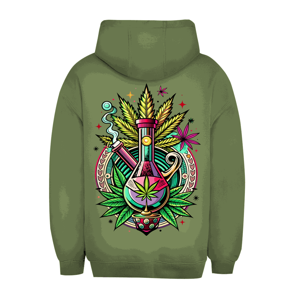 Unisex Oversize Hoodie - Smoking Bong | Division420®