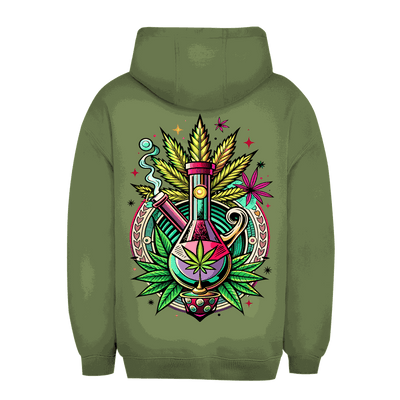 Unisex Oversize Hoodie - Smoking Bong | Division420®