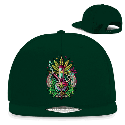 Snapback Rapper Cap - Smoking Bong | Division420®