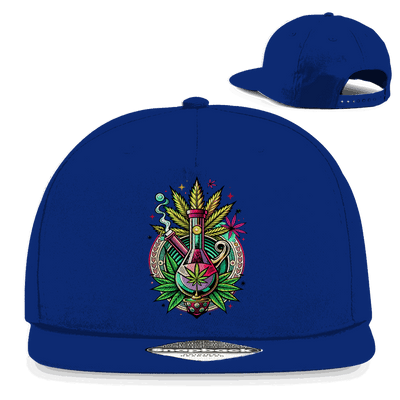 Snapback Rapper Cap - Smoking Bong | Division420®