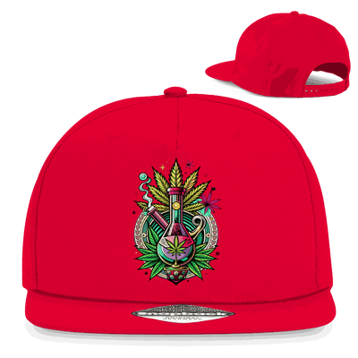 Snapback Rapper Cap - Smoking Bong | Division420®