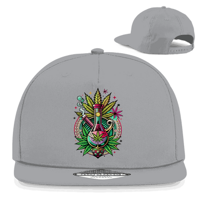Snapback Rapper Cap - Smoking Bong | Division420®