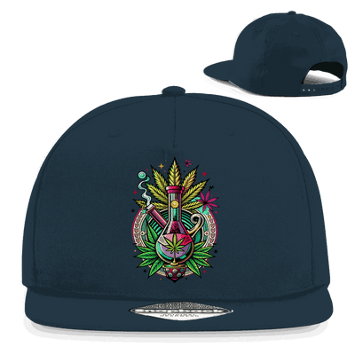 Snapback Rapper Cap - Smoking Bong | Division420®