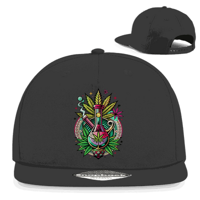 Snapback Rapper Cap - Smoking Bong | Division420®