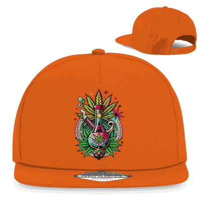 Snapback Rapper Cap - Smoking Bong | Division420®
