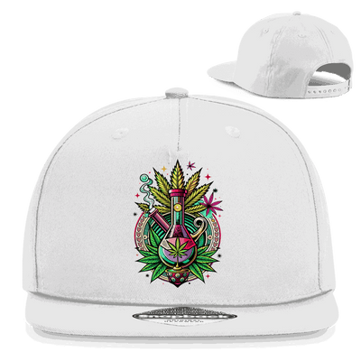 Snapback Rapper Cap - Smoking Bong | Division420®