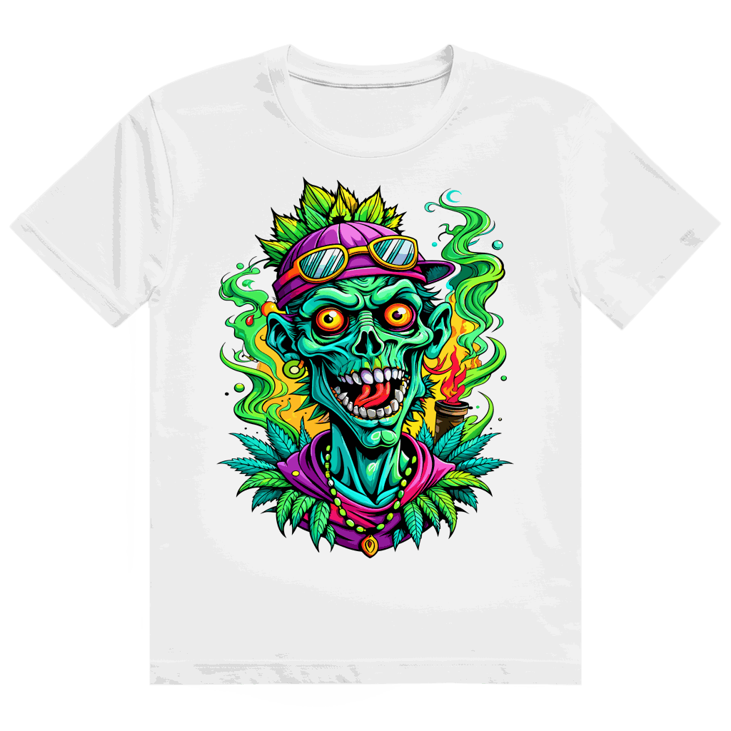 Heavy Cotton T-Shirt - Weed Zombie | Division420®