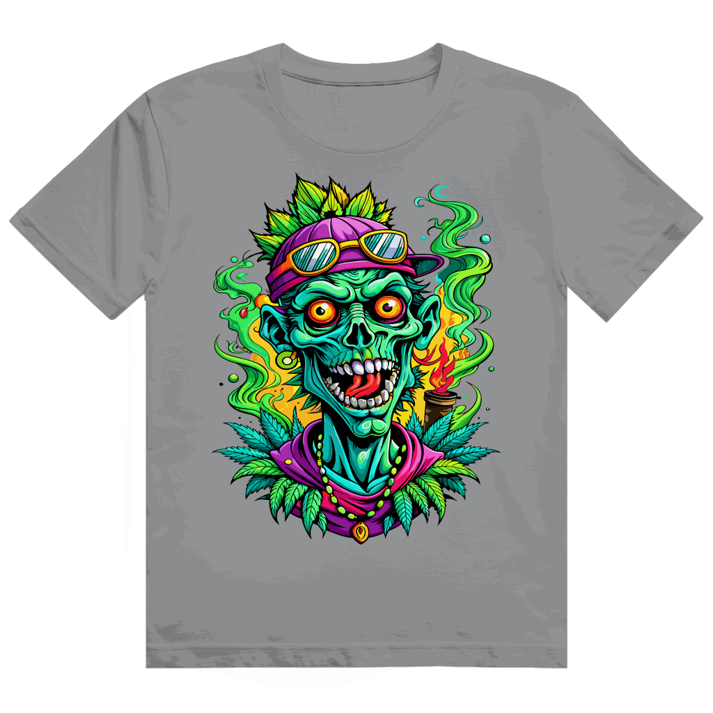 Heavy Cotton T-Shirt - Weed Zombie | Division420®