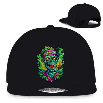 Snapback Rapper Cap - Weed Zombie | Division420®