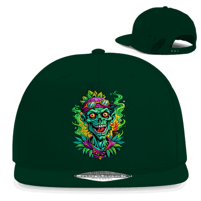 Snapback Rapper Cap - Weed Zombie | Division420®