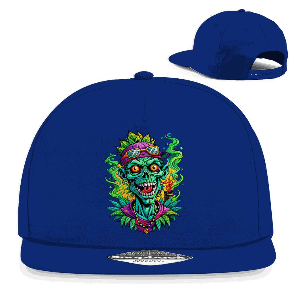 Snapback Rapper Cap - Weed Zombie | Division420®