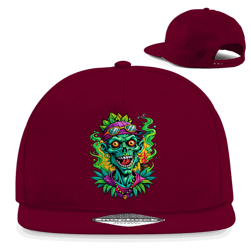 Snapback Rapper Cap - Weed Zombie | Division420®