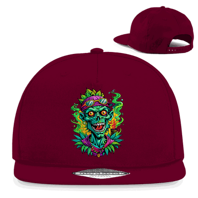 Snapback Rapper Cap - Weed Zombie | Division420®