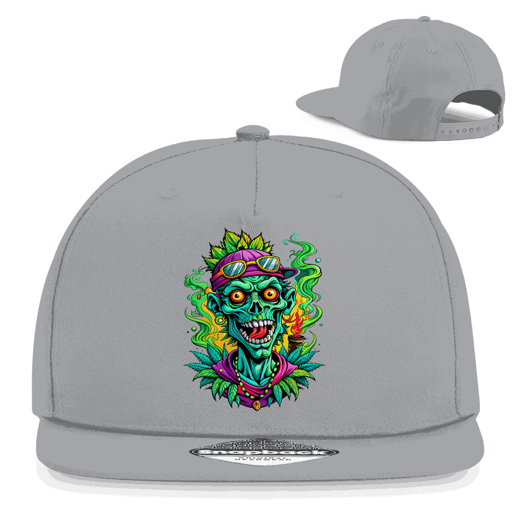 Snapback Rapper Cap - Weed Zombie | Division420®