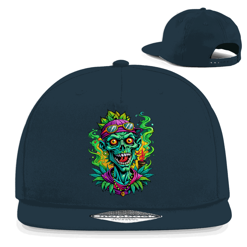 Snapback Rapper Cap - Weed Zombie | Division420®